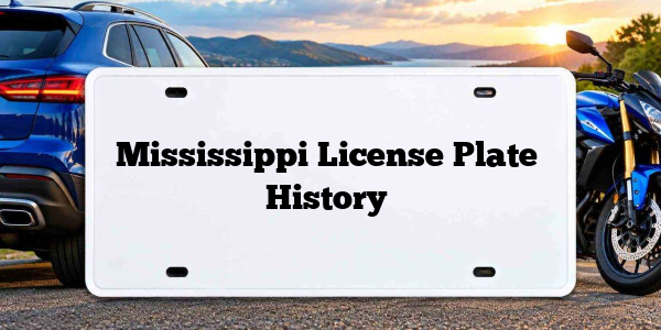 Mississippi License Plate History