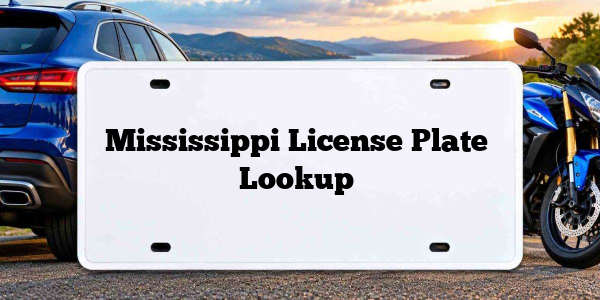 Mississippi License Plate Lookup