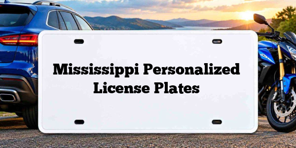 Mississippi Personalized License Plates