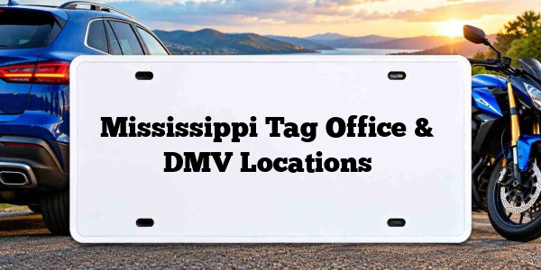 Mississippi Tag Office & DMV Locations