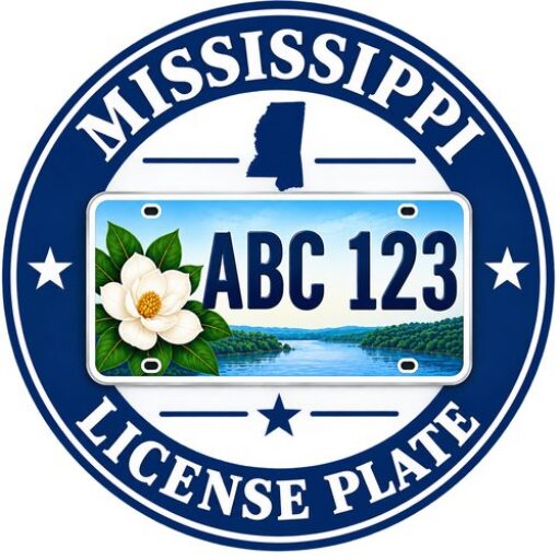 Mississippi License Plate logo